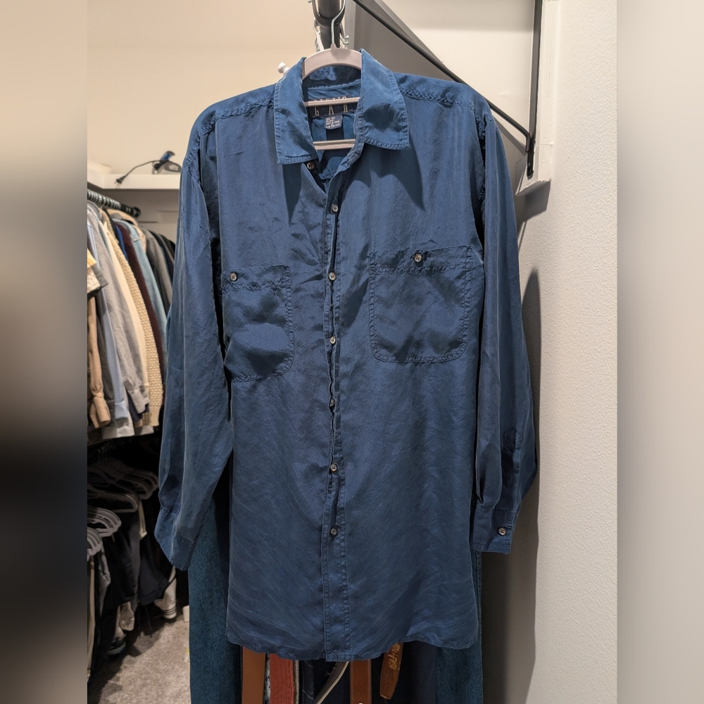 Vintage Studio GAB 100% Silk Shirt